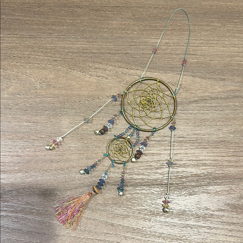 💚Elegant Gold Dreamcatcher💚
